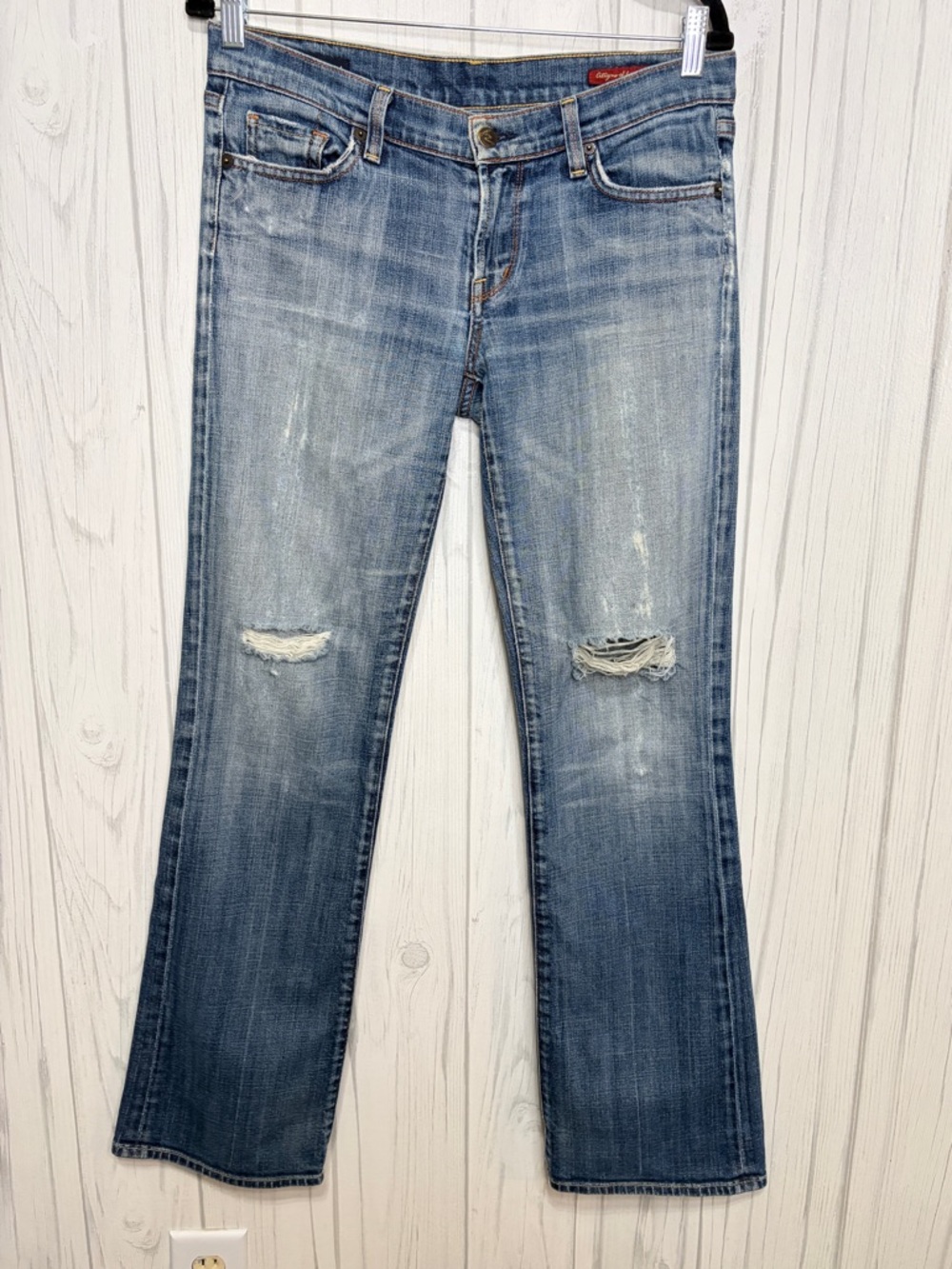 CITIZENS OF HUMANITY Kelly Low-Rise Boot Cut Jeans, Size 30